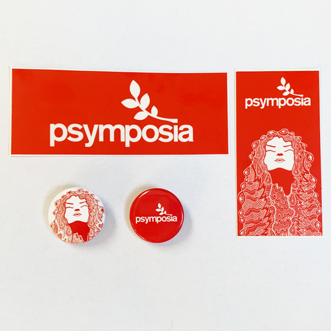 Sticker & Button Pack (1 Each - Free Shipping)